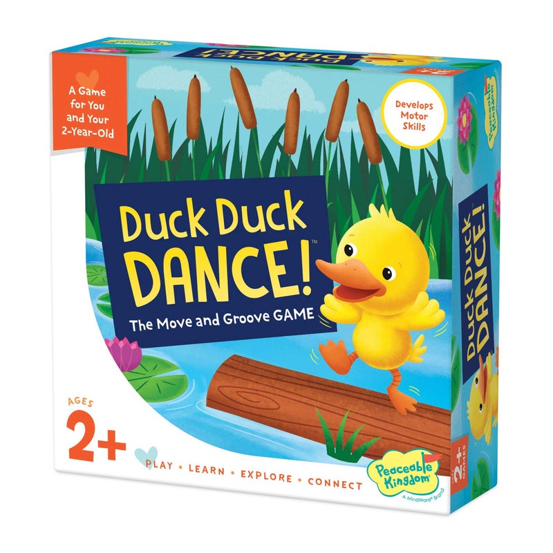 Peaceable Kingdom Games for Parents & Their 2-Year-olds: Duck Duck Dance - Toddler & Preschool Board Game of Moving Your Body & Following Directions - Image 5